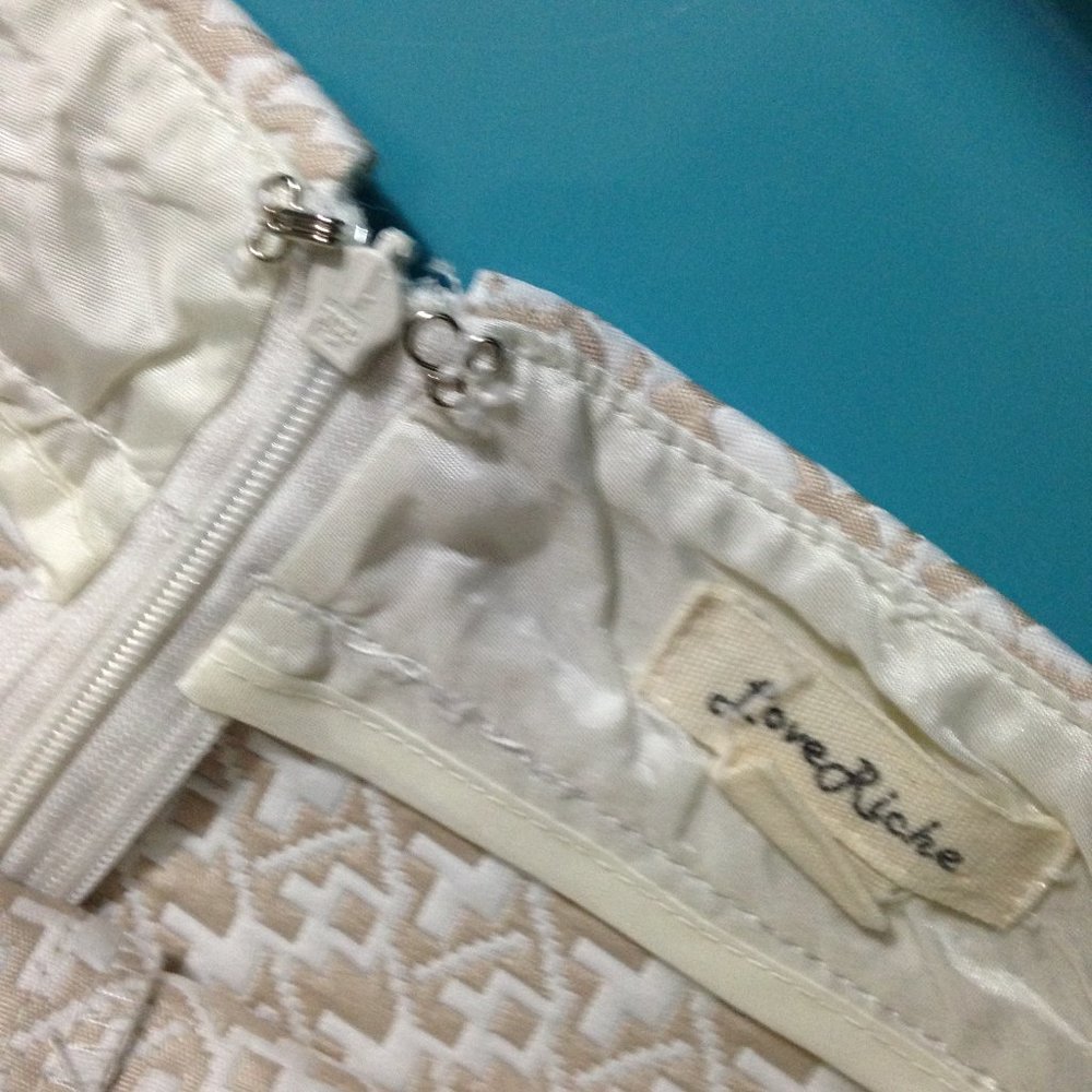 Love Riche Cream Patterned Skort - Picture 5 of 11